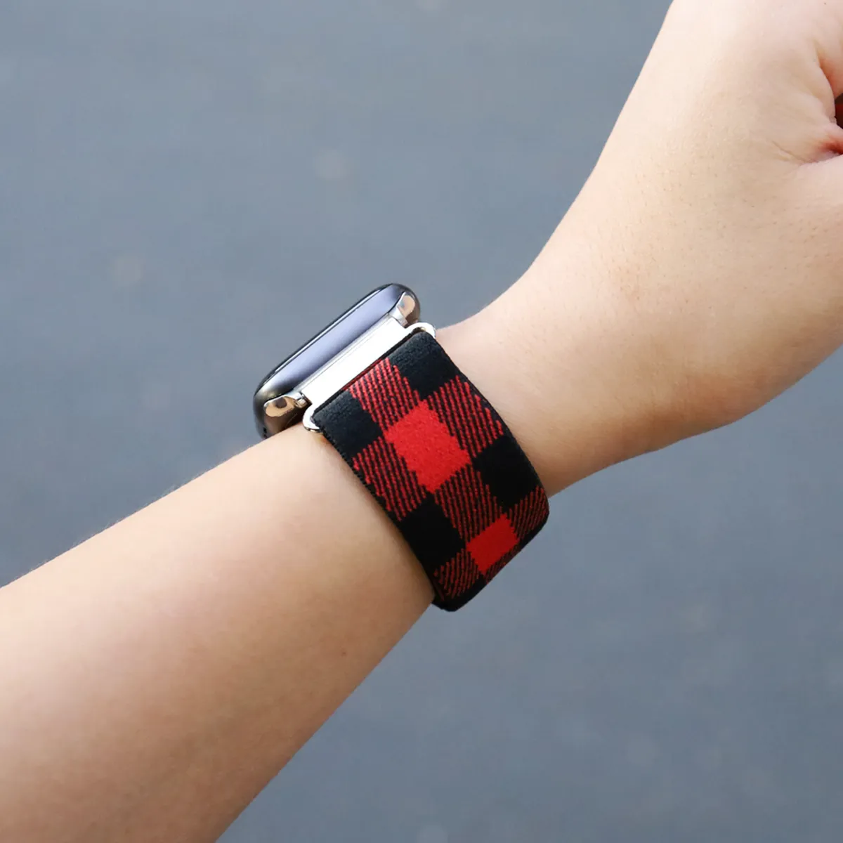 Elastic Apple Watch Band with Adjustable Loop