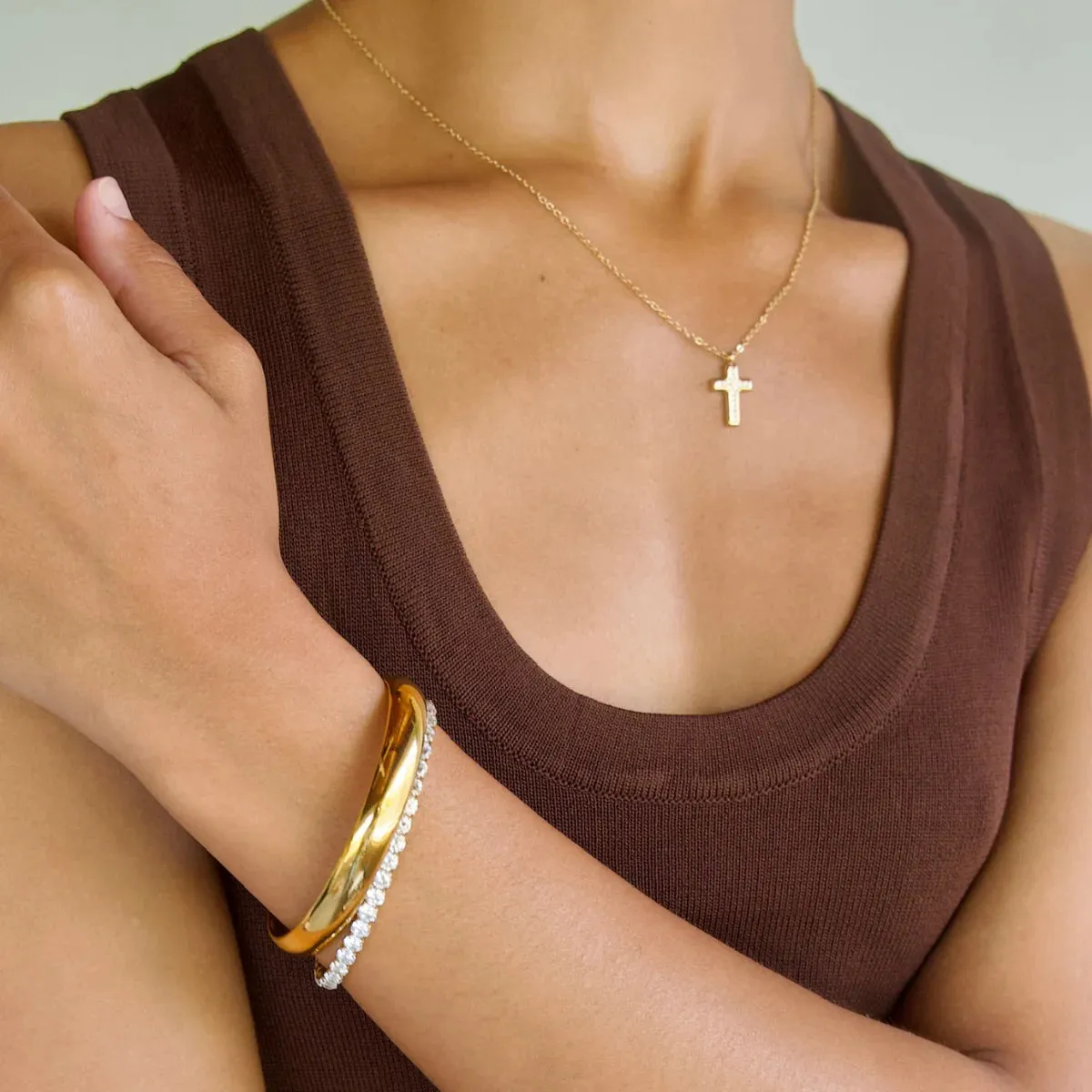 Ellie Vail Water Resistant Jewelry- Ezra Stretch Tennis Bracelet