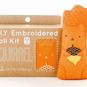 Embroidery Kit - Squirrel