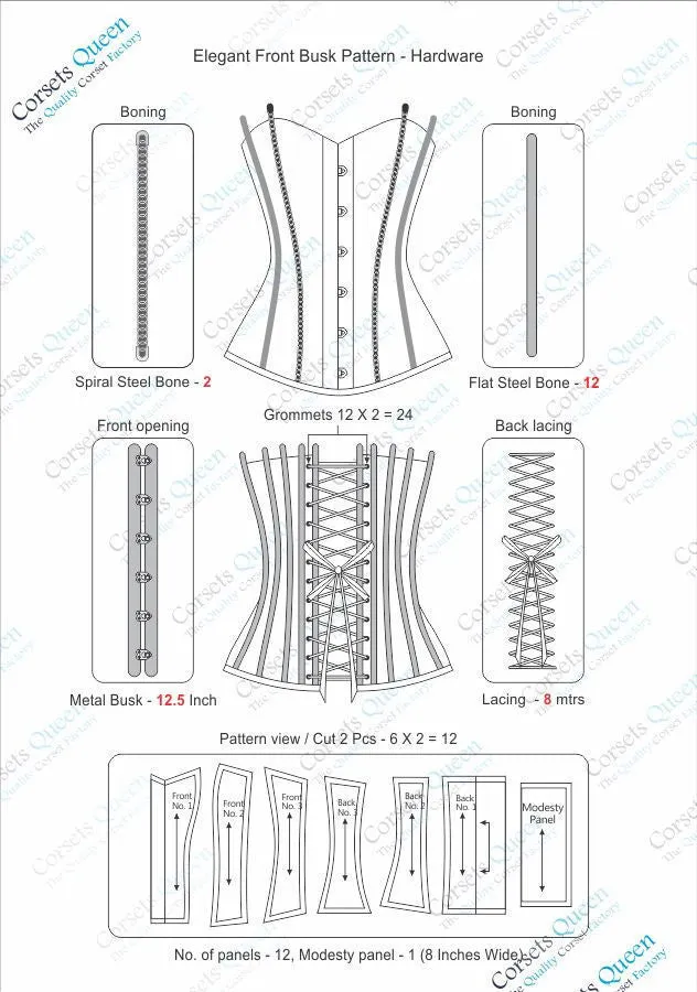 Emmeline Overbust Corset