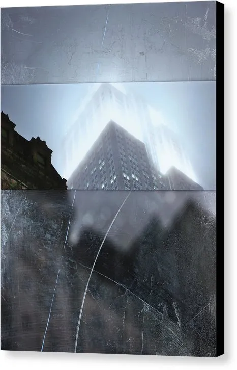 Empire State Fog - Canvas Print