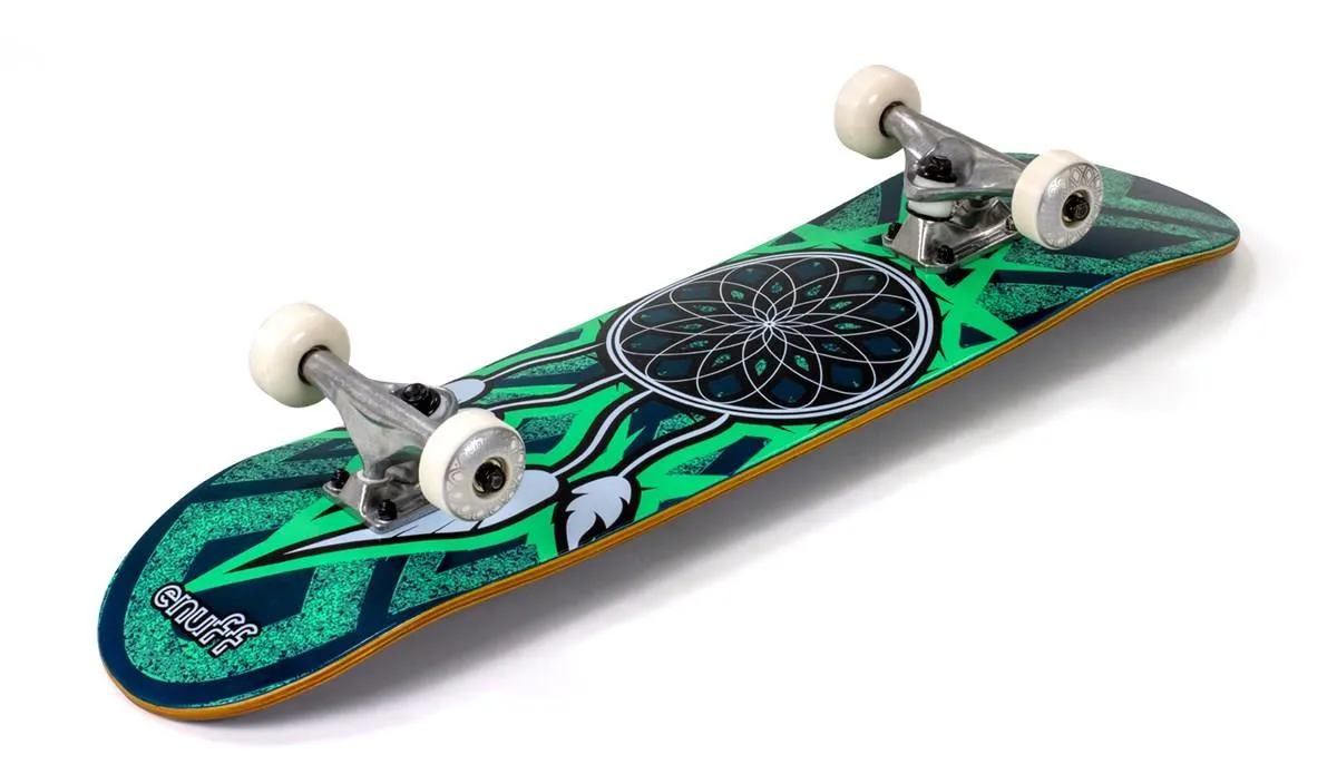 Enuff Dreamcatcher Blue/Teal Mini/Junior Complete Skateboard - 7.25"