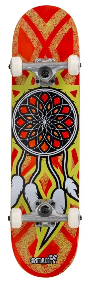 Enuff Dreamcatcher Orange/Yellow Complete Skateboard - 7.75"