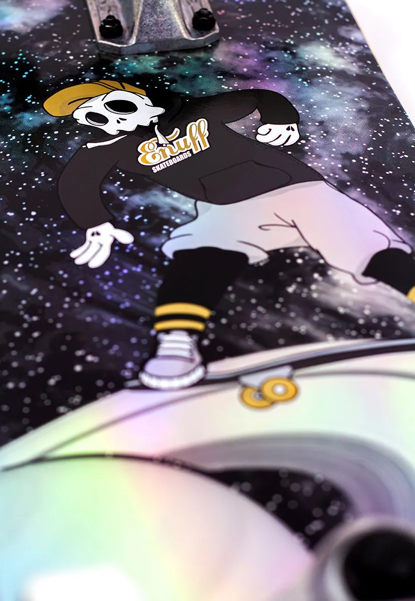Enuff Skully Hologram Mini Complete Skateboard - Black