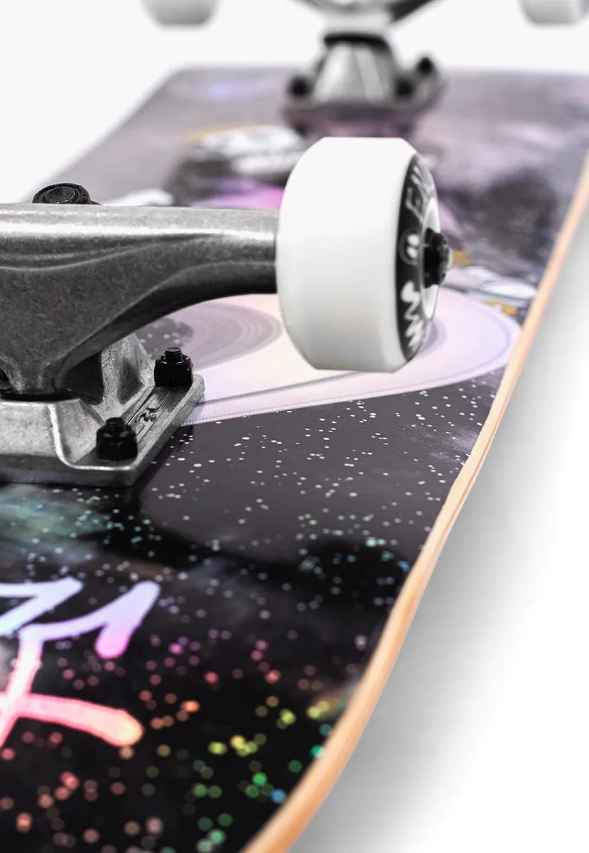 Enuff Skully Hologram Mini Complete Skateboard - Black