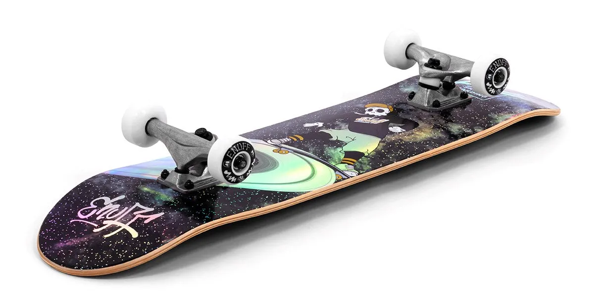 Enuff Skully Hologram Mini Complete Skateboard - Black