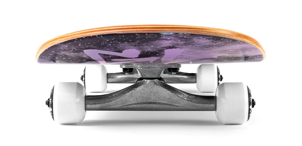 Enuff Skully Hologram Mini Complete Skateboard - Black