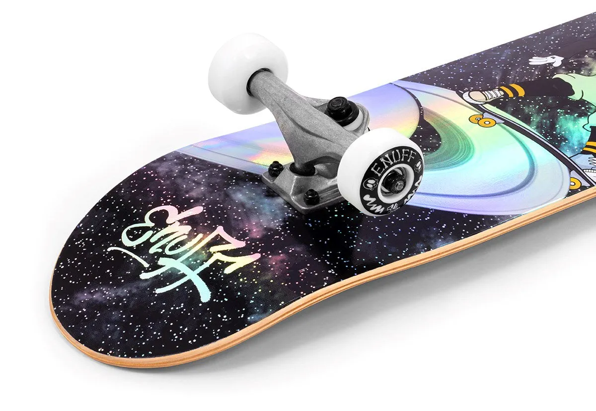 Enuff Skully Hologram Mini Complete Skateboard - Black