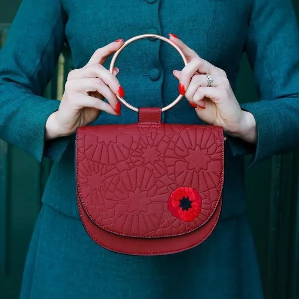 Erstwilder - Poppy Field Saddle Bag