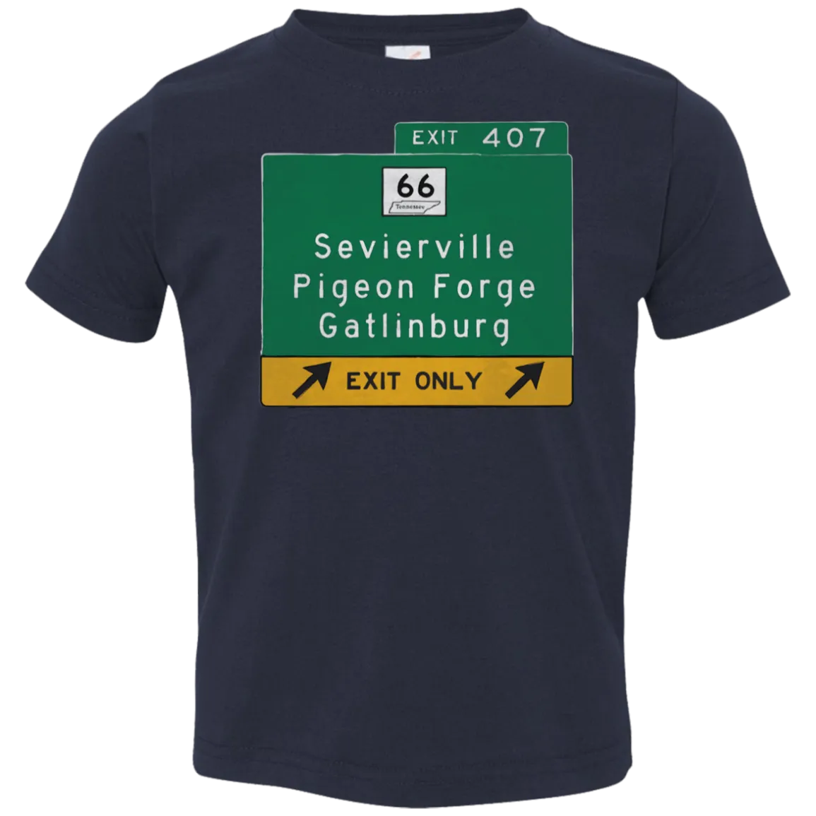 Exit 407 Toddler Tee