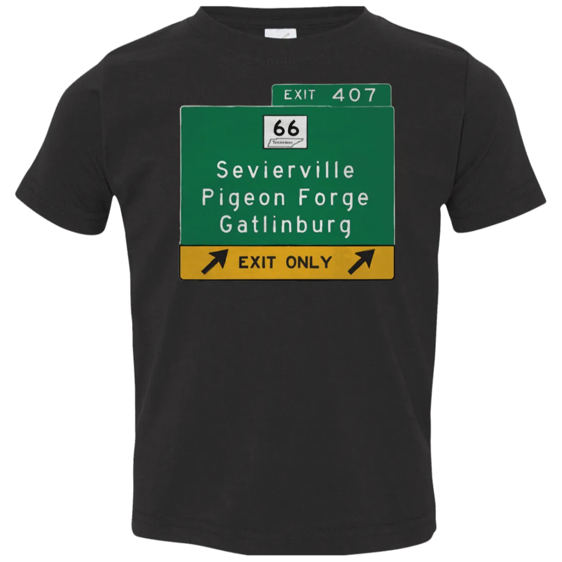 Exit 407 Toddler Tee