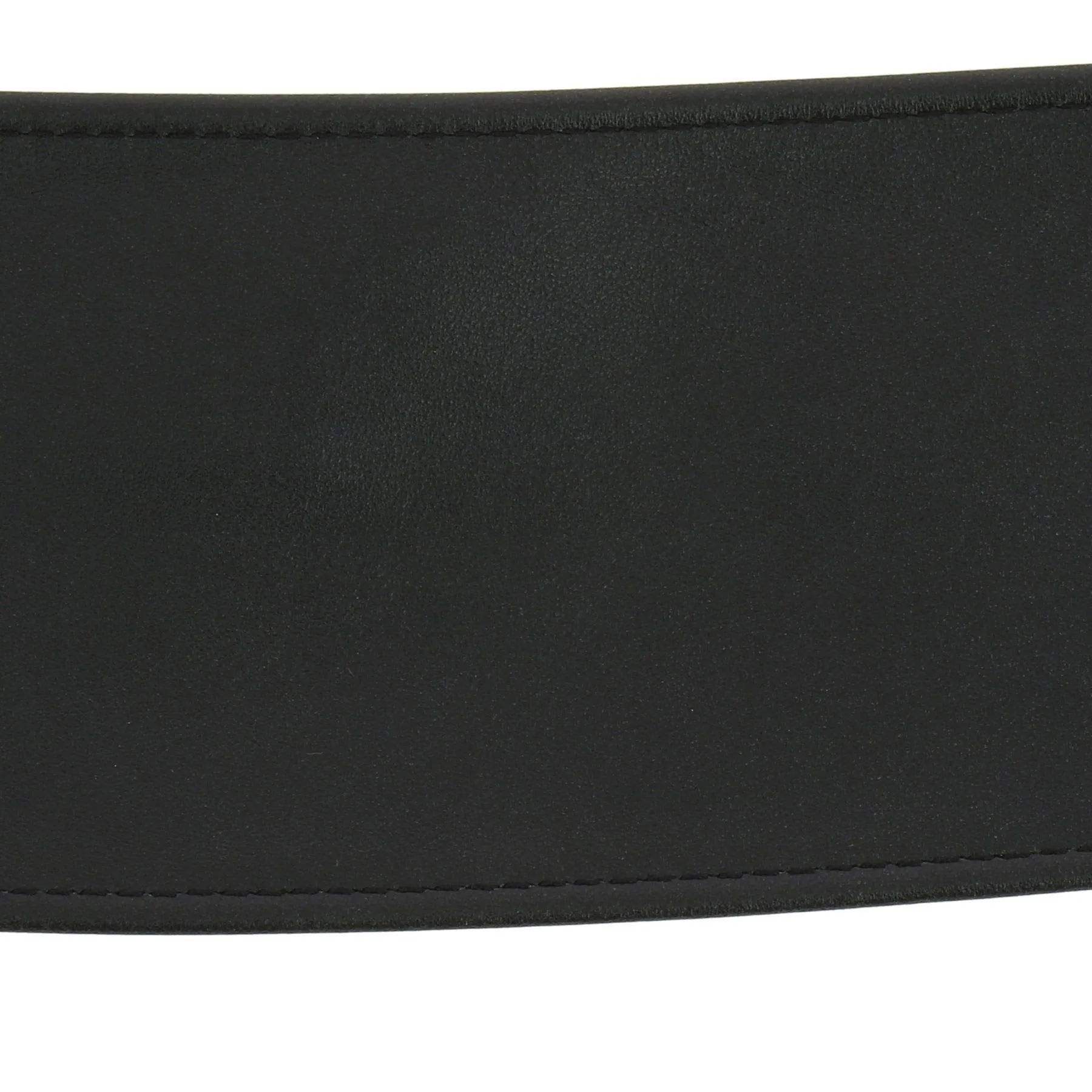 FASHIONGEN - Woman Italian leather Obi belt, CASSIANE - Black, S-M