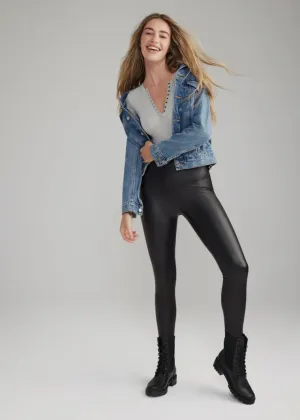 Faux Leather Legging