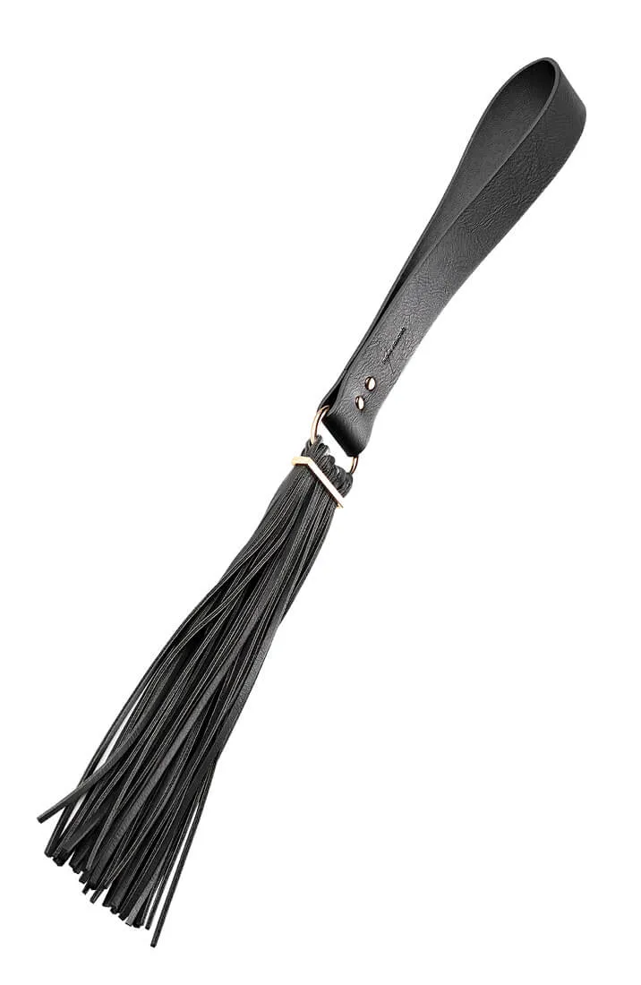 Faux leather tassel flogger