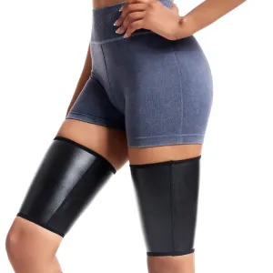 Faux Leather Thigh Slimmers