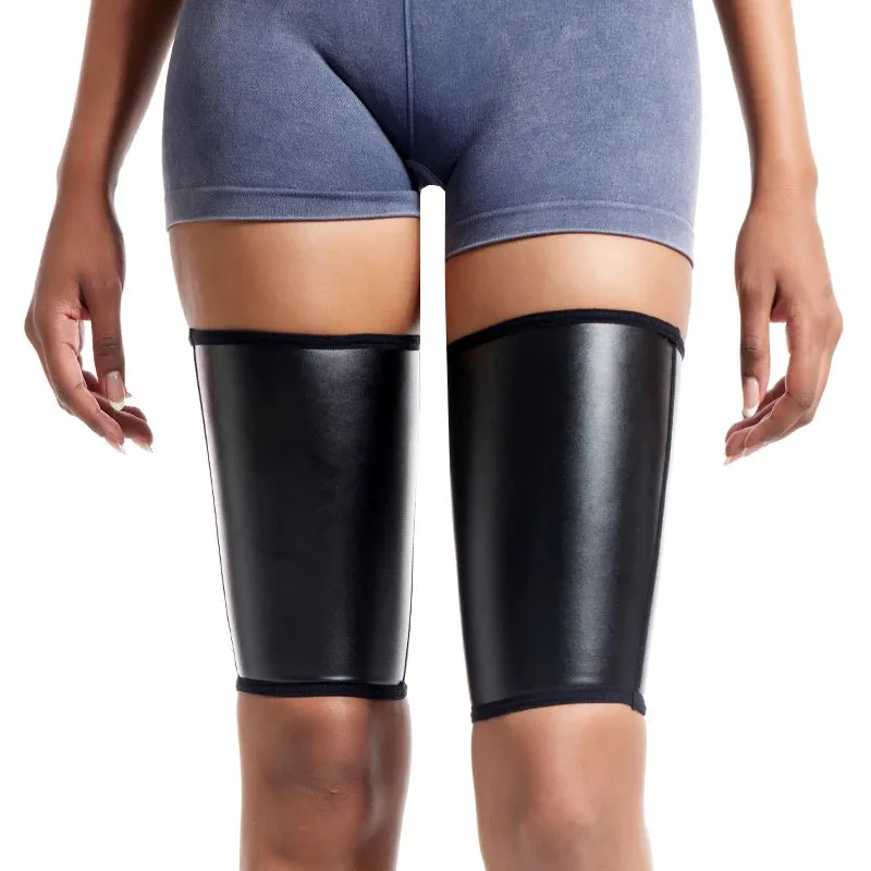 Faux Leather Thigh Slimmers