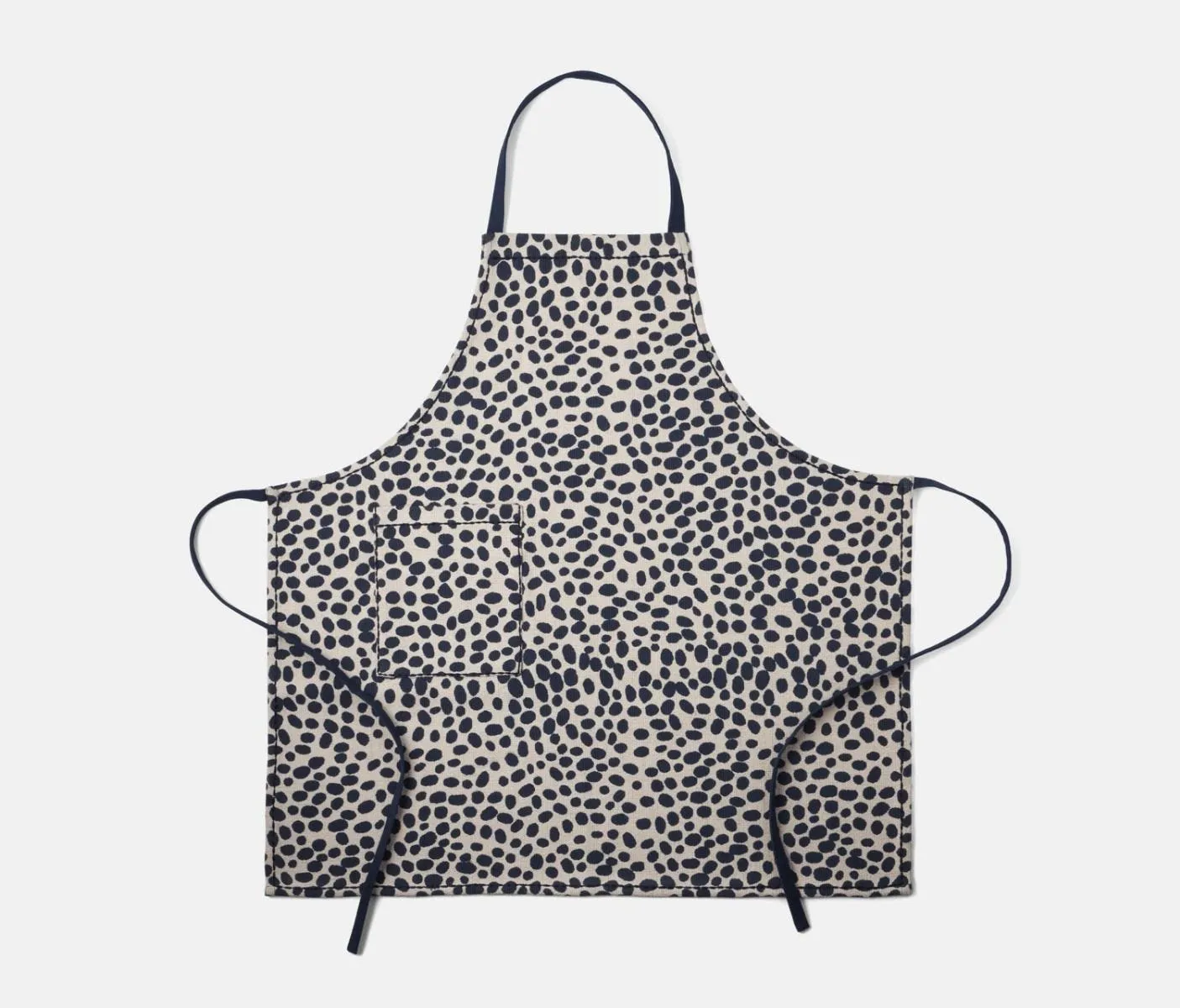 Felix Navy Dalmatian Print