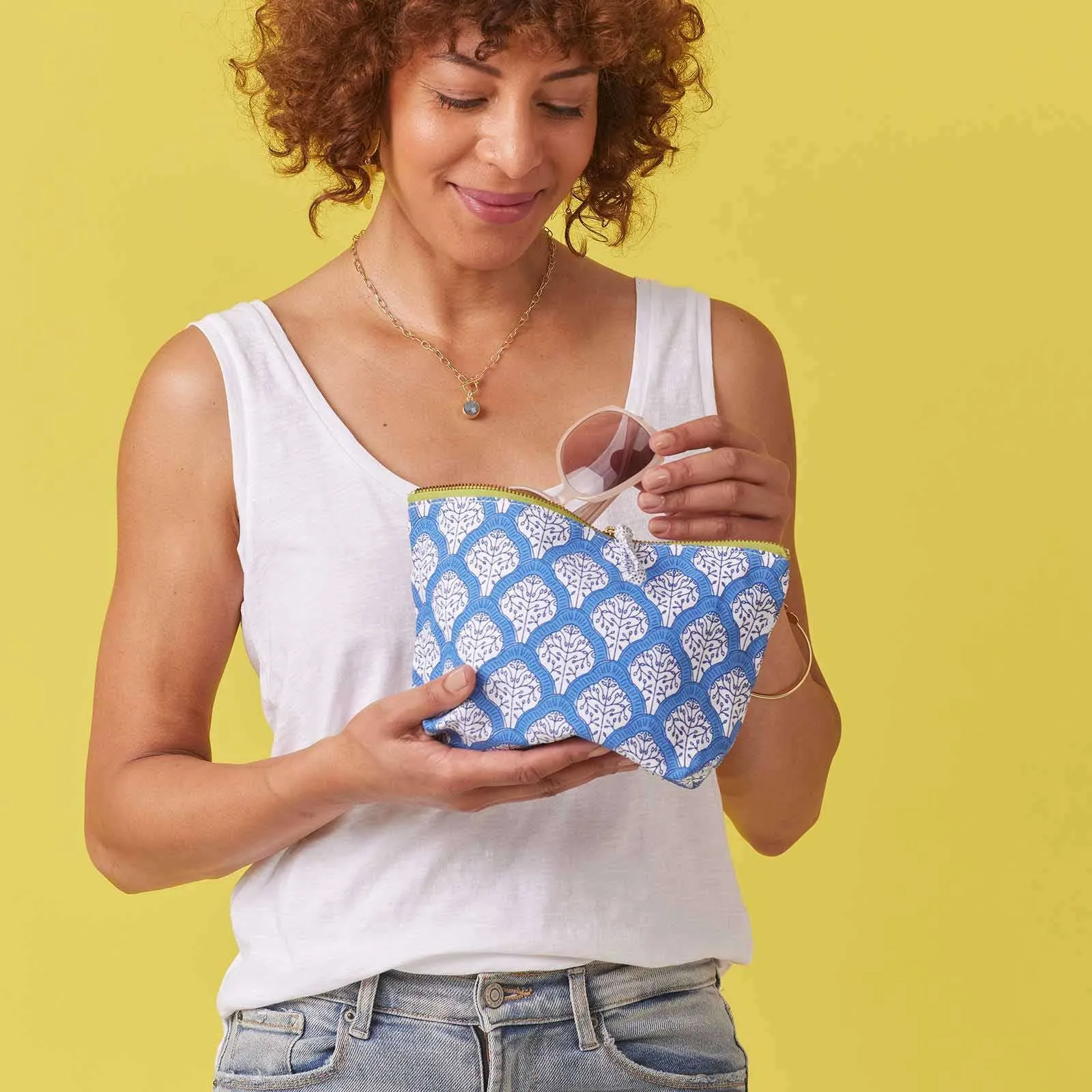 FIFER BLUE Pouch Medium