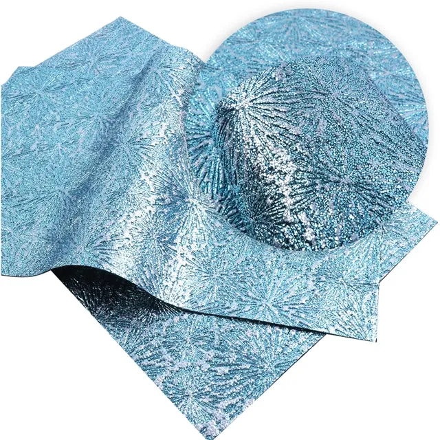 Fireworks!  ~ Textured Metallic Faux Leather ~ Pink Purple Blue Leatherette Sheets