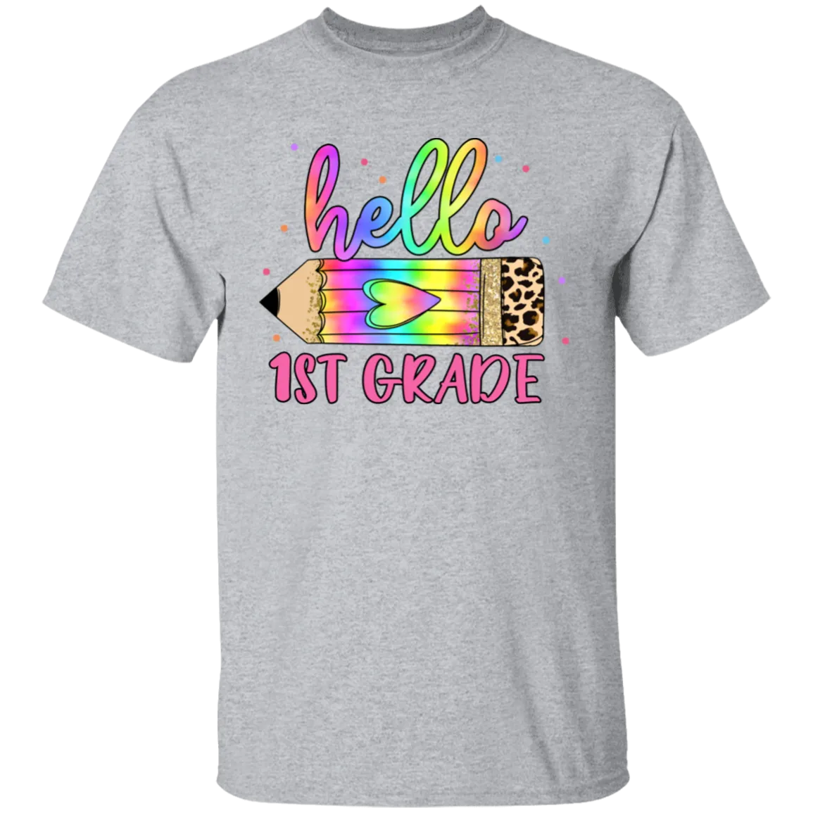 First Grade Youth 5.3 oz 100% Cotton T-Shirt