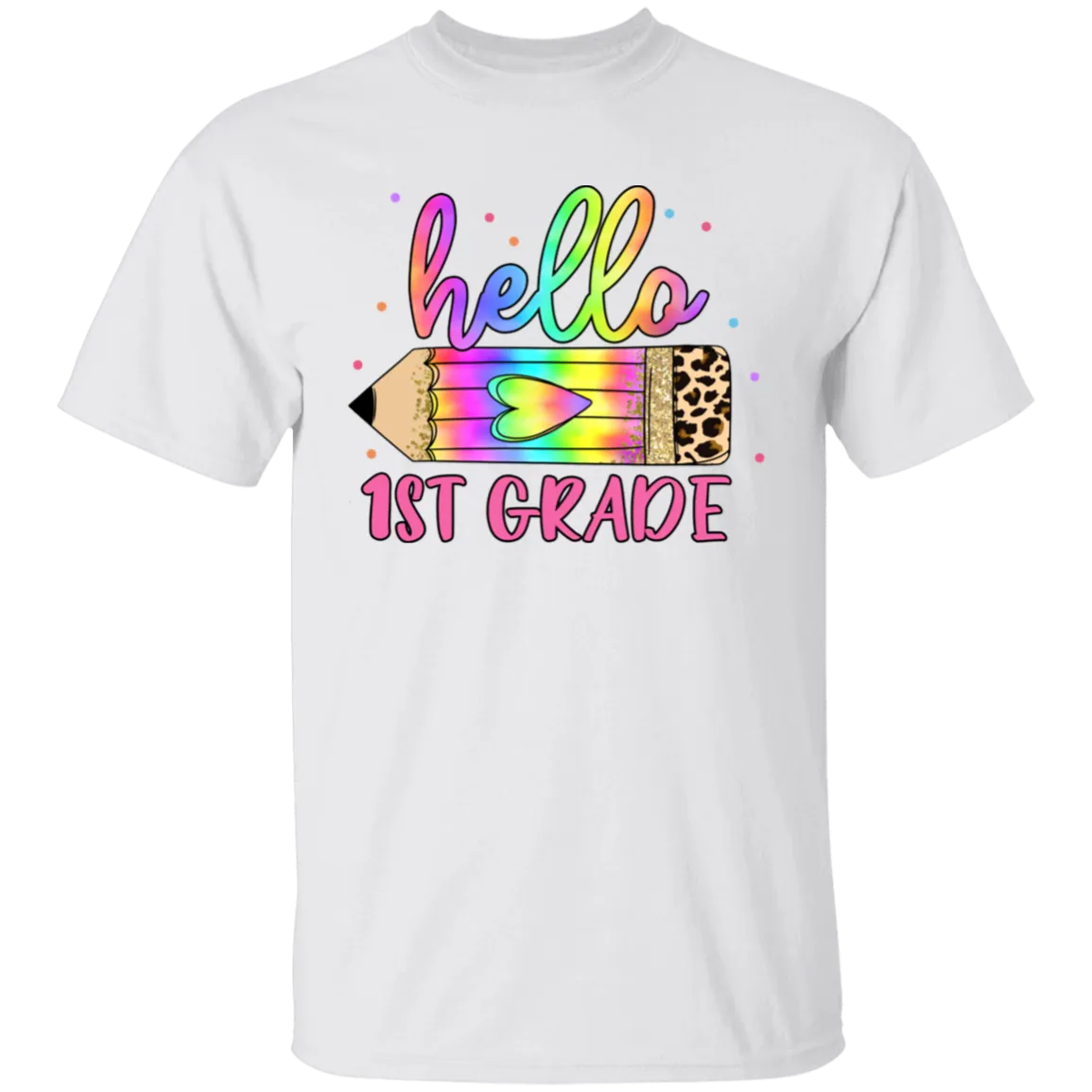 First Grade Youth 5.3 oz 100% Cotton T-Shirt