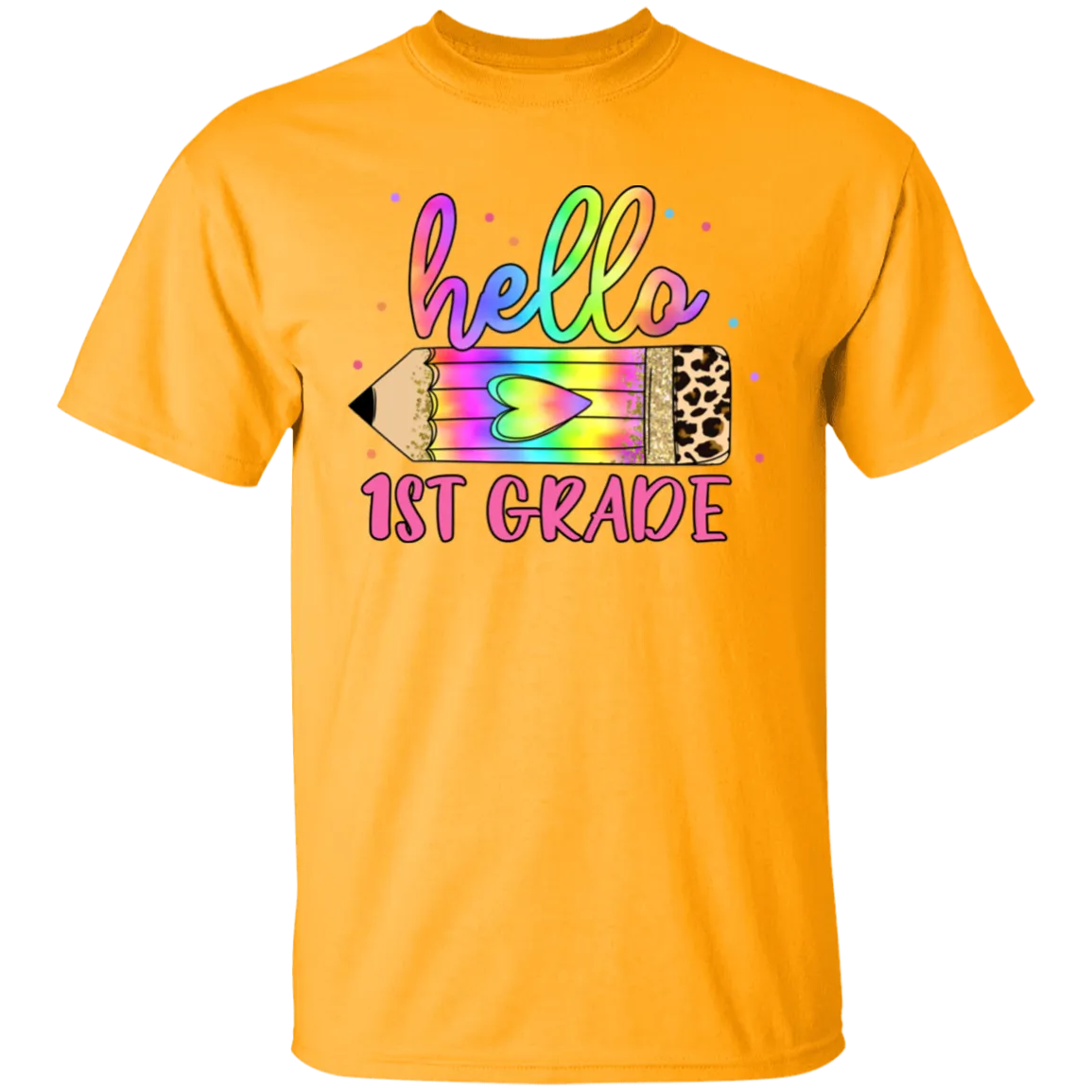First Grade Youth 5.3 oz 100% Cotton T-Shirt