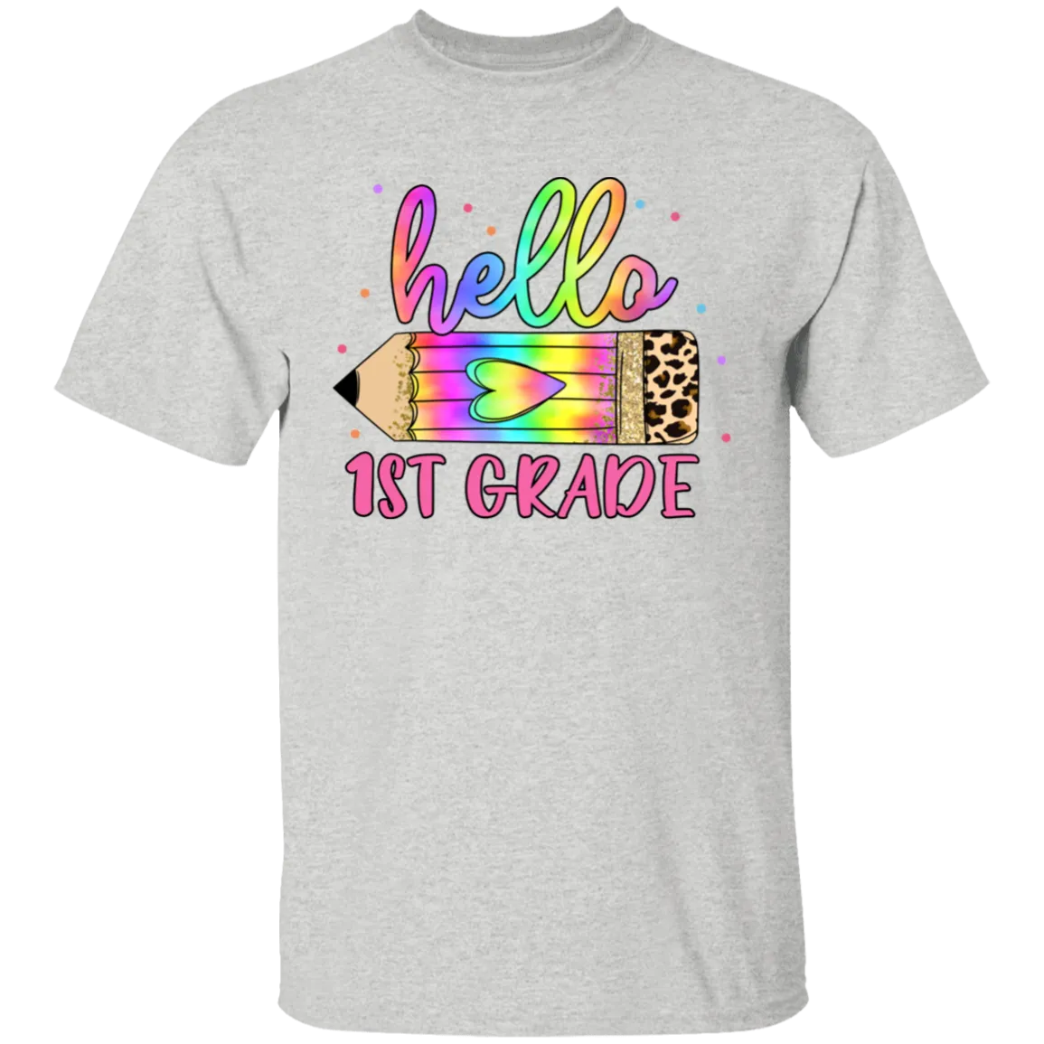 First Grade Youth 5.3 oz 100% Cotton T-Shirt