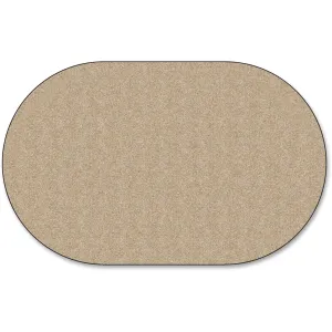 Flagship Carpets Classic Solid Color 12' Oval Rug