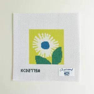Floral Square A Printed Canvas