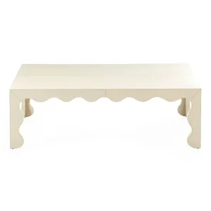 Flow Leather Cocktail Table