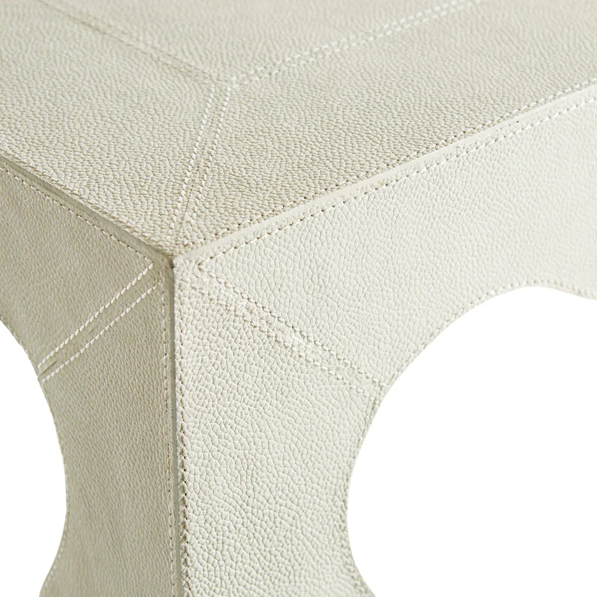 Flow Leather Cocktail Table