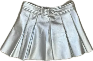 Flowers By Zoe- Silver Skort