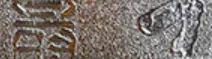Foiled Grain Faux Leather - Silver
