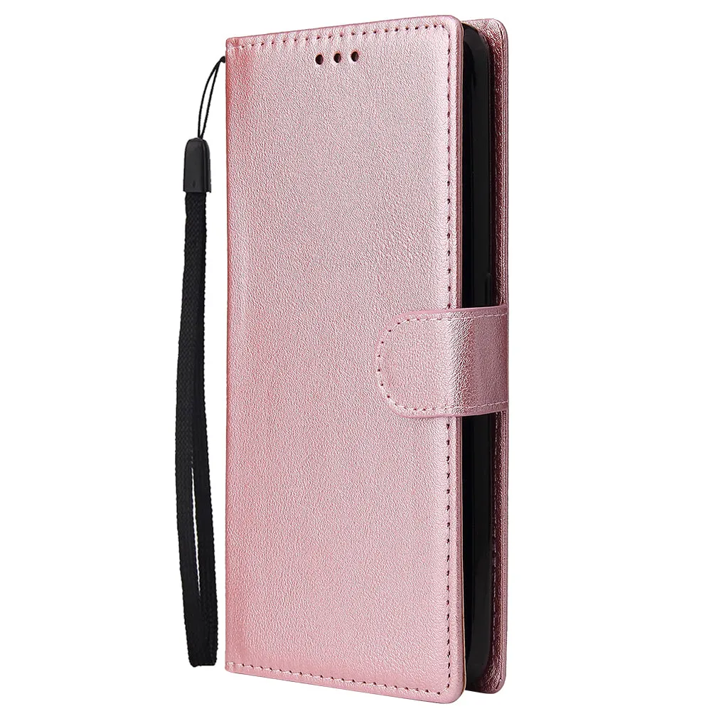 For Oppo A9 2020/Reno 2Z Cellphone Shell PU Leather Mobile Phone Cover Stand Available Anti-drop Elegant Smartphone Case Blue