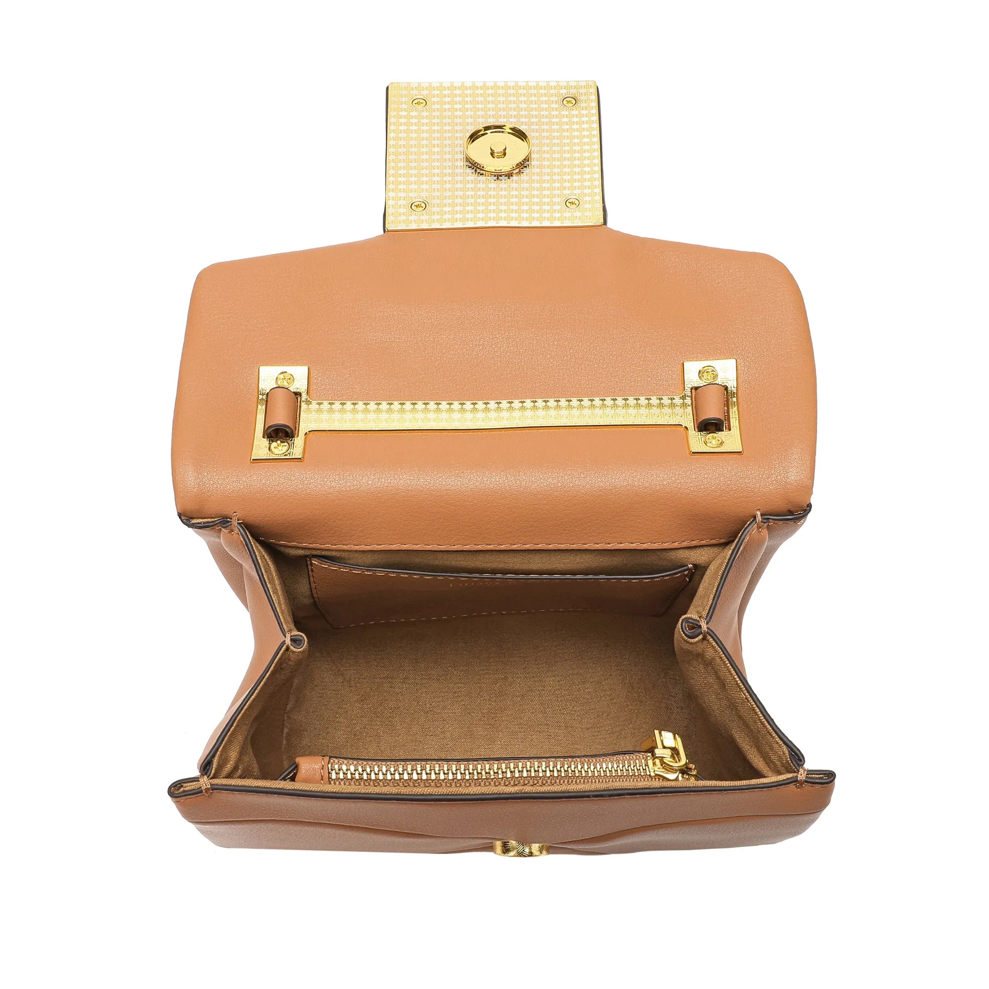 Full-Grain Soft Leather Top-Handle