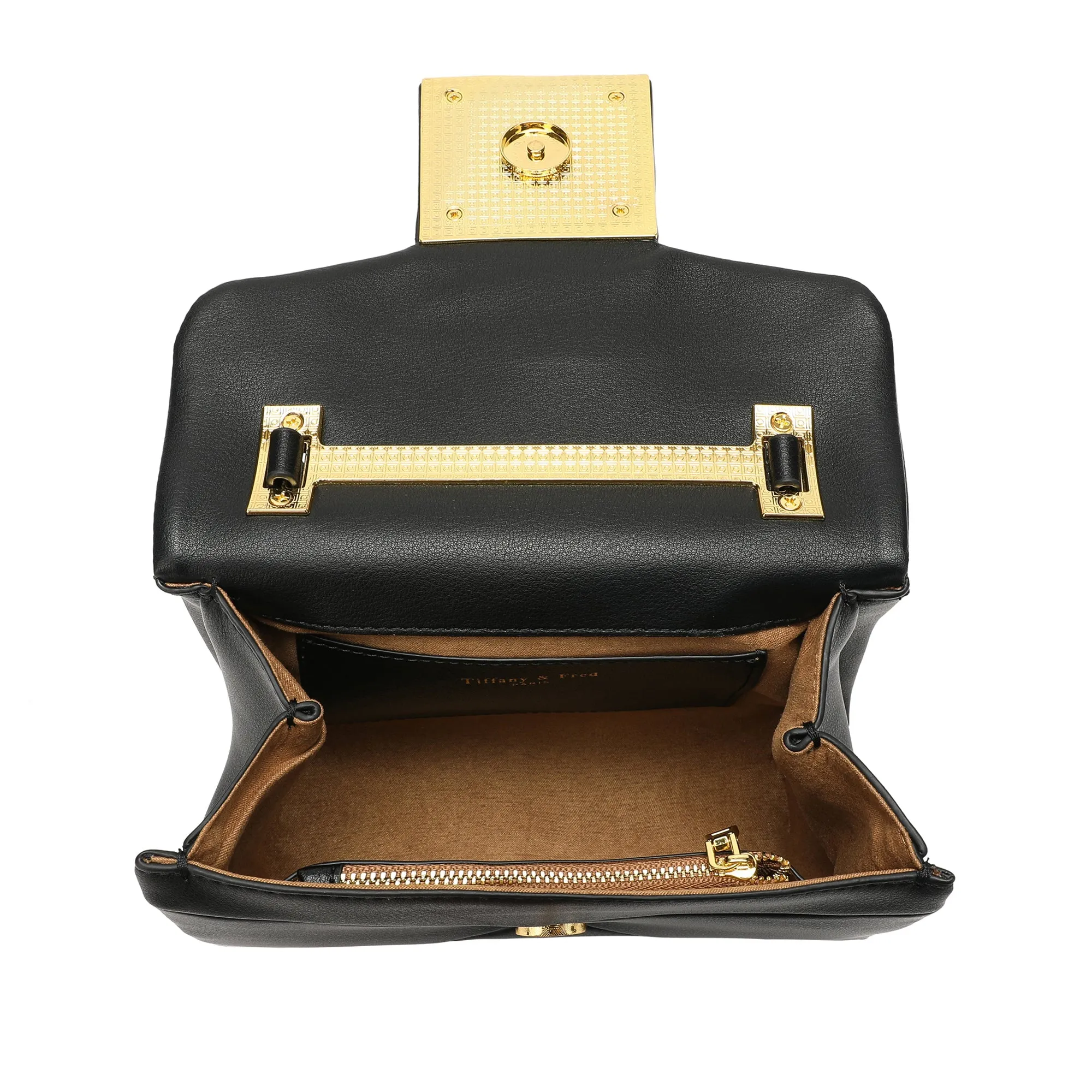 Full-Grain Soft Leather Top-Handle