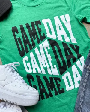 Game Day Repeat Green Tee