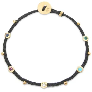 Gemstone Bezel Bracelet