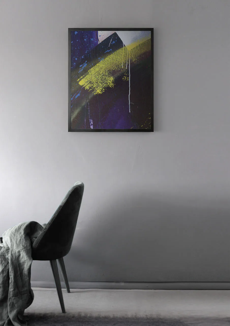 GRAFFITI 2 Framed Printed canvas