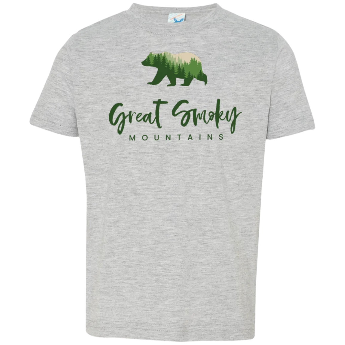 Great Smoky Mountains Green - Toddler T-Shirt