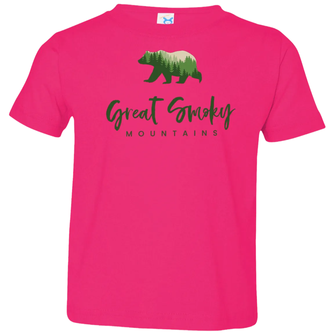 Great Smoky Mountains Green - Toddler T-Shirt