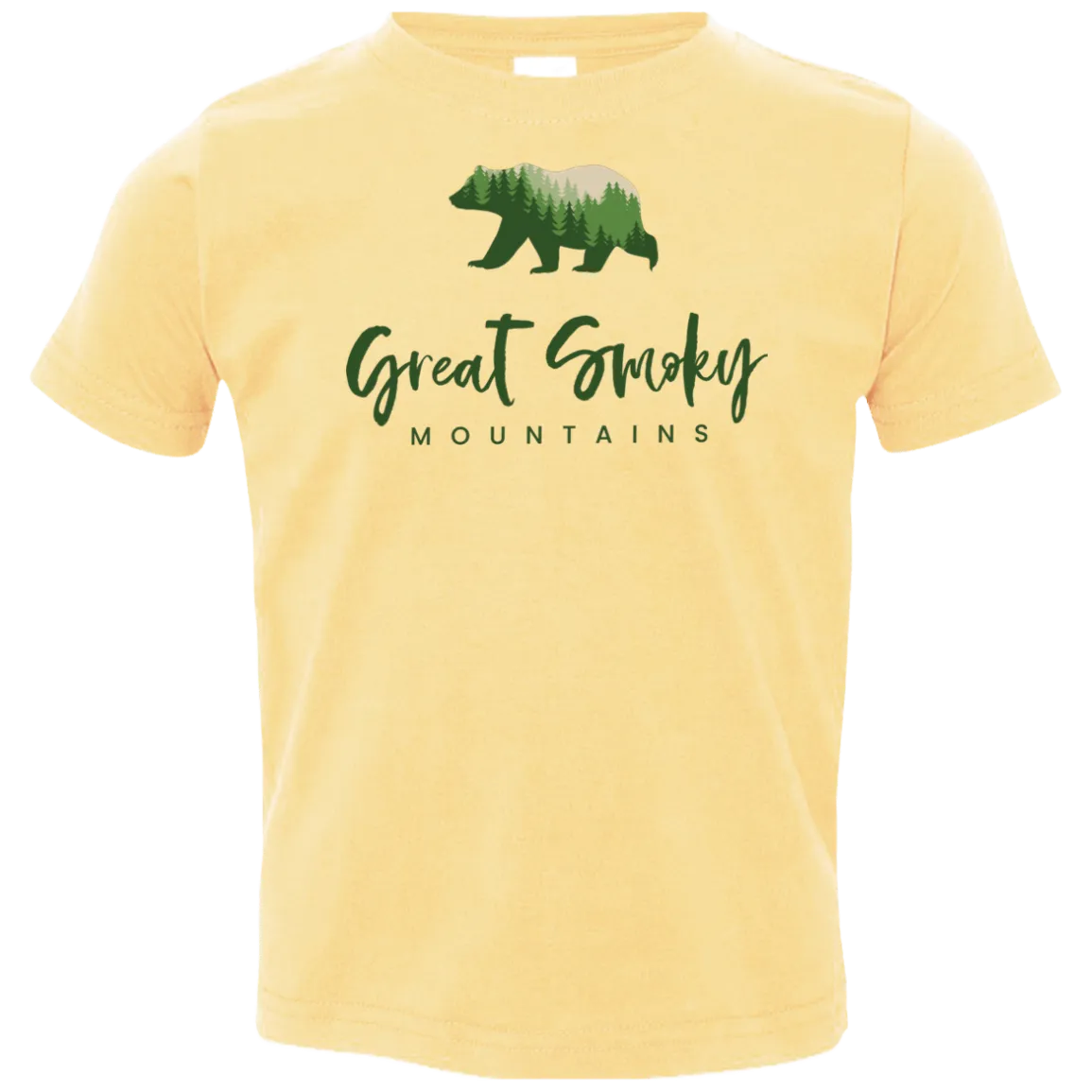 Great Smoky Mountains Green - Toddler T-Shirt