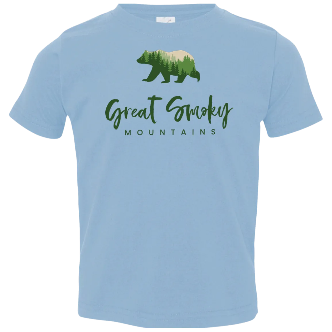 Great Smoky Mountains Green - Toddler T-Shirt