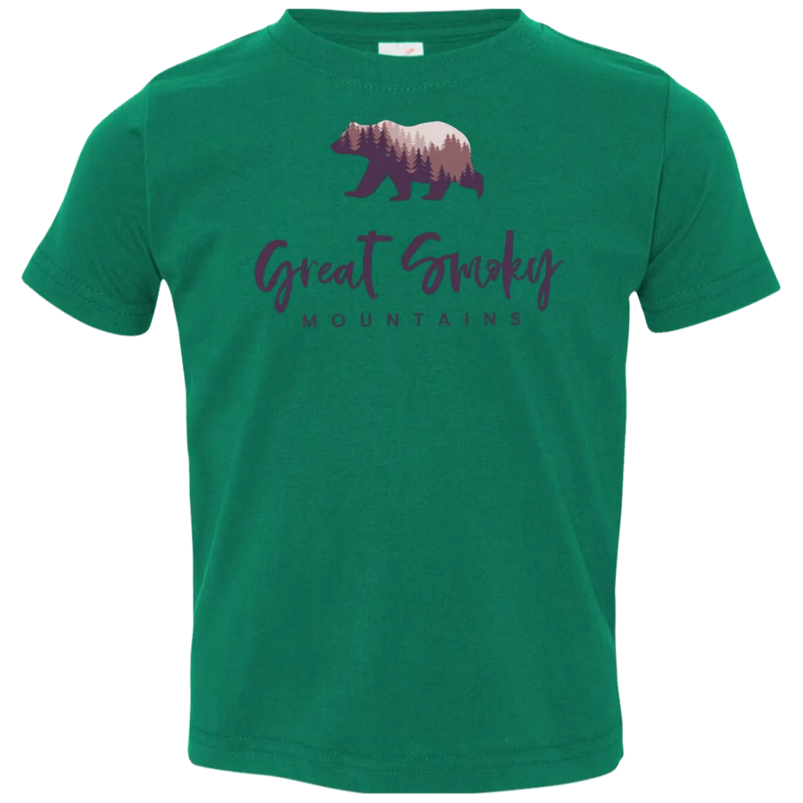 Great Smoky Mountains Purple - Toddler T-Shirt