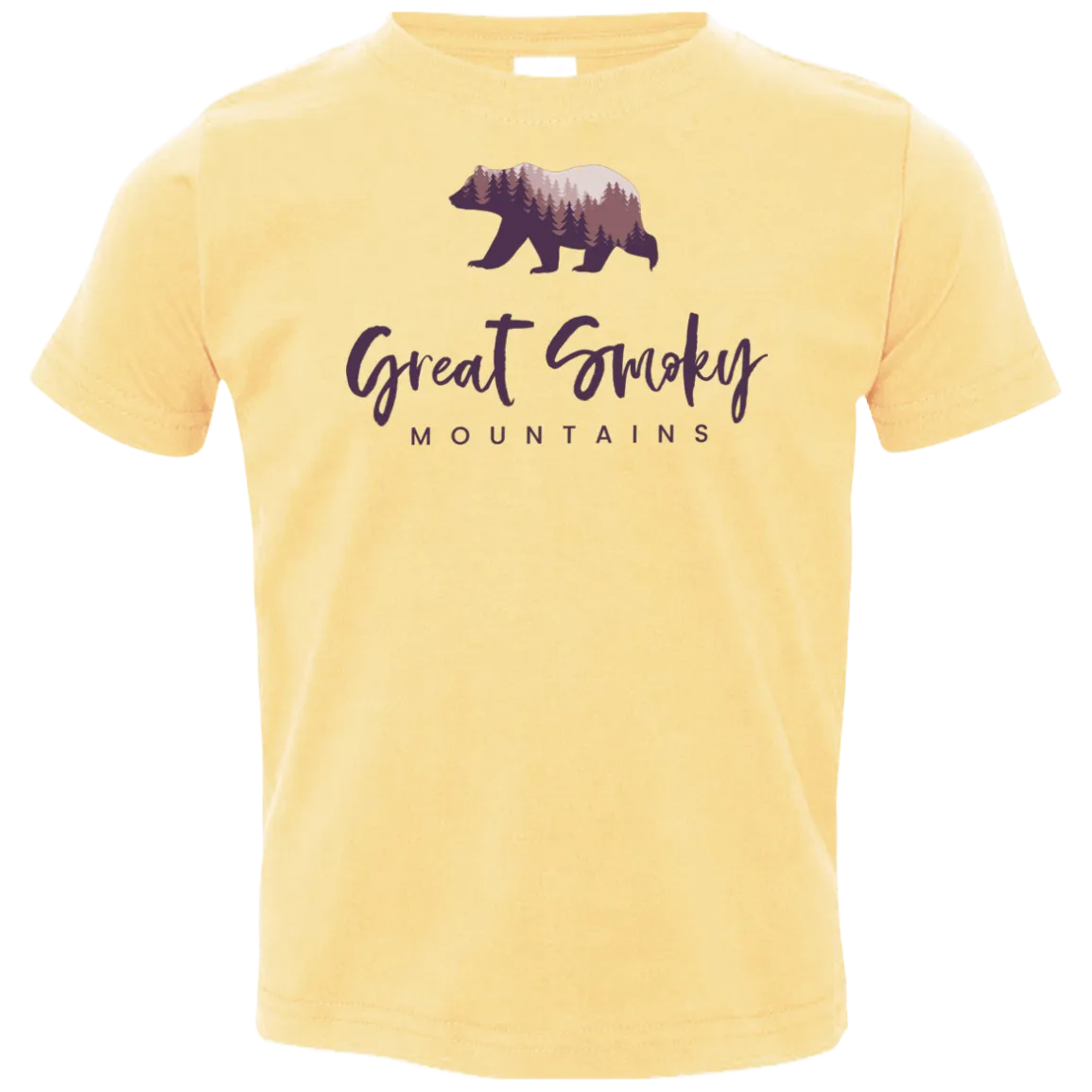 Great Smoky Mountains Purple - Toddler T-Shirt