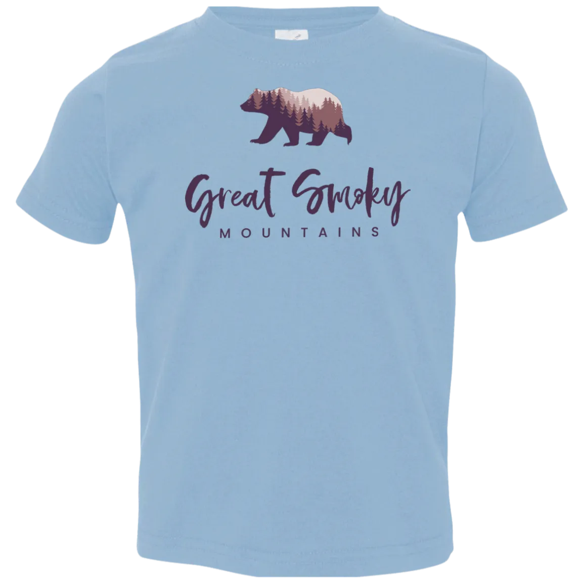Great Smoky Mountains Purple - Toddler T-Shirt