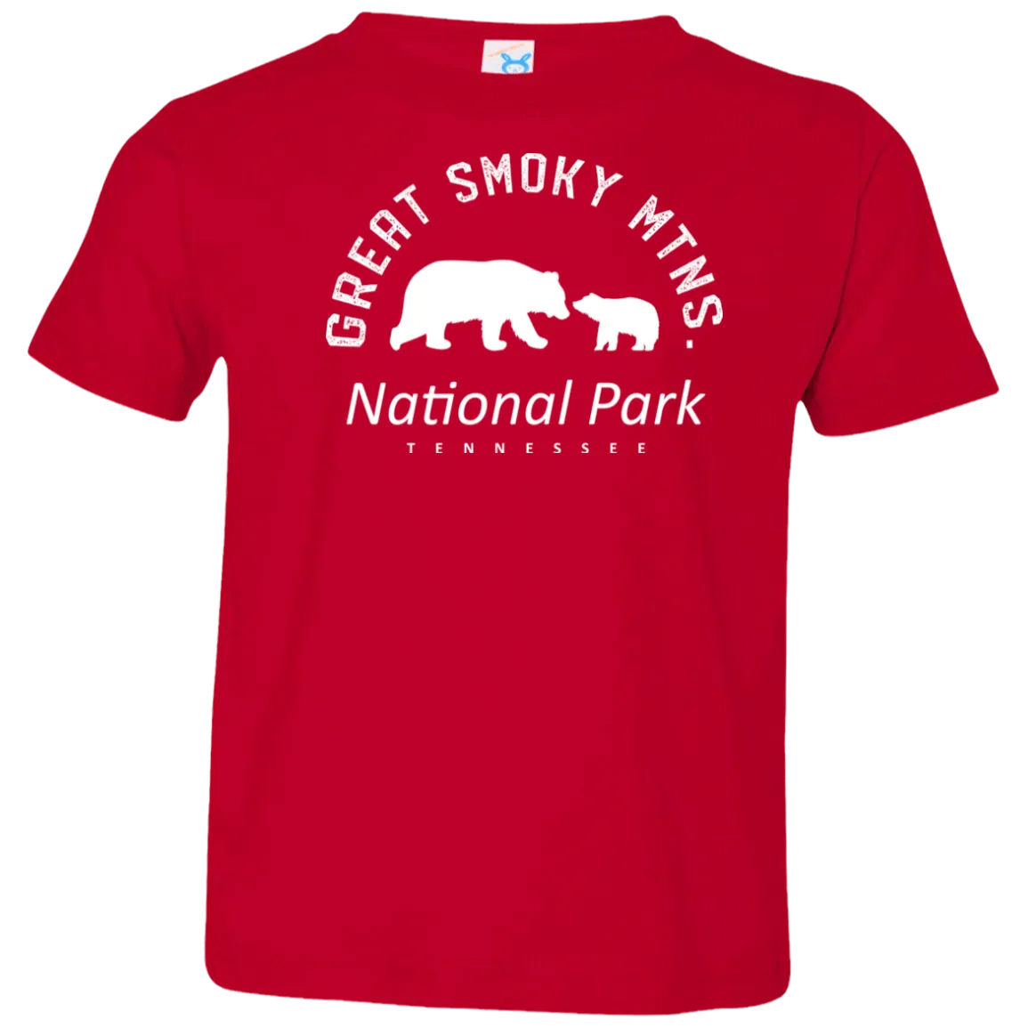 Great Smoky Mtns (White) - Toddler T-Shirt