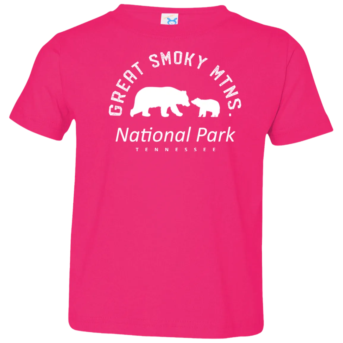 Great Smoky Mtns (White) - Toddler T-Shirt