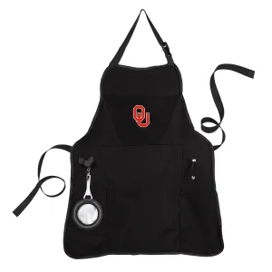 Grill Apron, Black, University of Oklahoma,4ap974ga