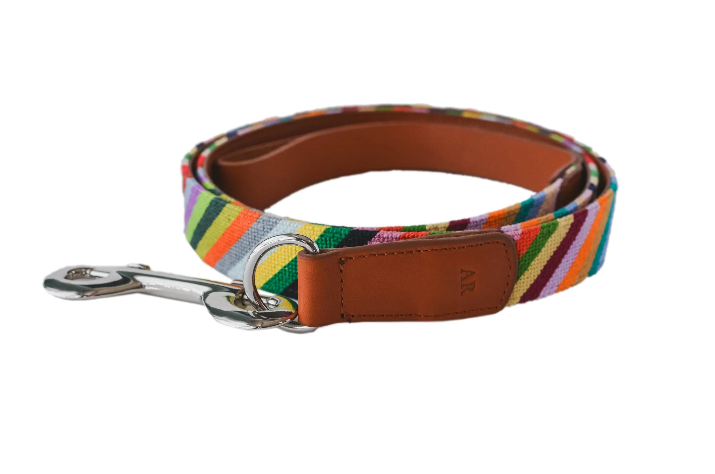 Groovy Needlepoint Leash